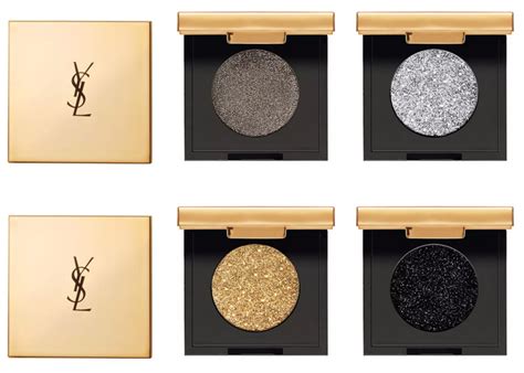 ysl sequin crush no 10 beat black swatch|ysl mono eye shadow.